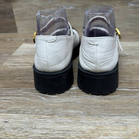 Taomengsi White/Black Cap Toe Mary Janes Women's See picture for Sizing - Picture 3 of 7